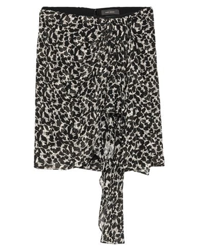 Isabel Marant Knee Length Skirts In Black