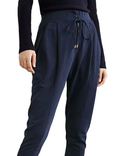 Shop Apiece Apart Woman Pants Midnight Blue Size Xl Cotton