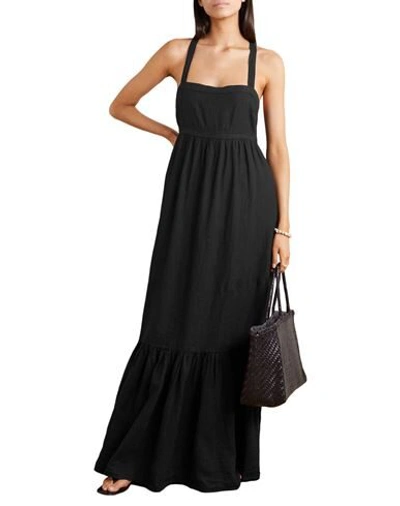 Shop Honorine Long Dresses In Black