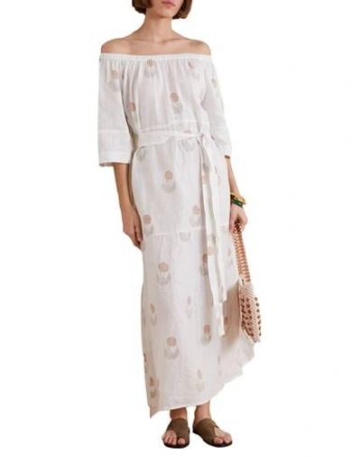 Shop Hannah Woman Cover-up White Size Onesize Linen