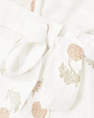 Shop Hannah Woman Cover-up White Size Onesize Linen