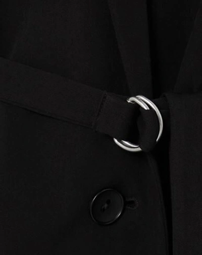 La Collection Woman Blazer Black Size 2 Cotton, Polyamide, Elastane In Black
