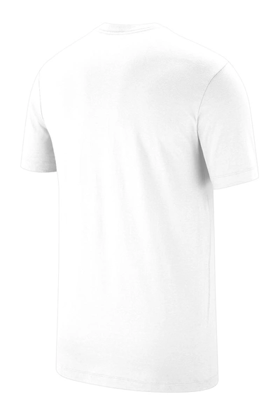 Shop Nike Just Do It Swoosh Graphic T-shirt In White/unvred