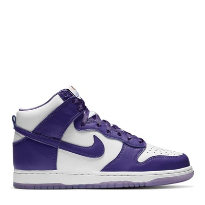 Pre-owned Nike Dunk High Varsity Purple Sneakers Us Size 9w Eu Size 40.5