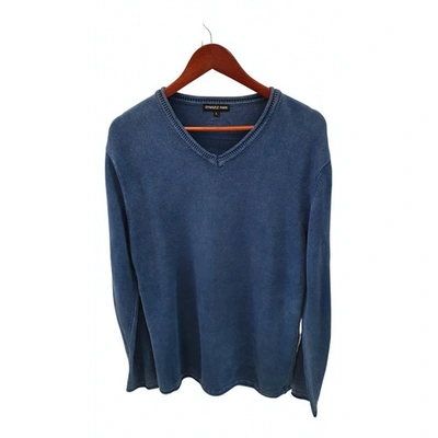 Pre-owned Emmanuelle Khanh Blue Cotton Knitwear & Sweatshirt