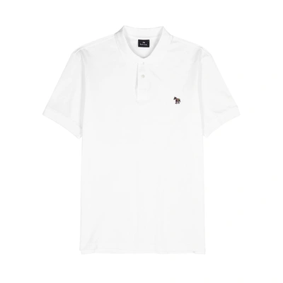 Shop Ps By Paul Smith White Piqué Cotton Polo Shirt