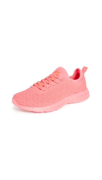 Shop Apl Athletic Propulsion Labs Techloom Phantom Sneakers In Magenta