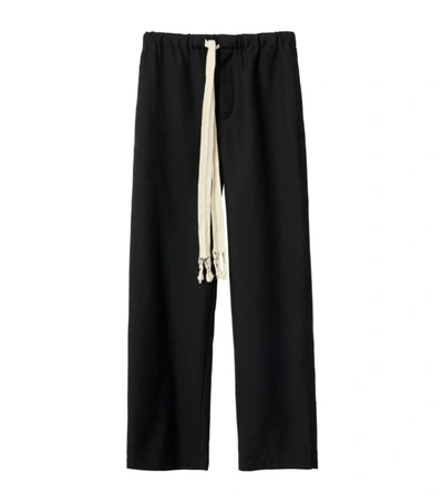 Shop Loewe Drawstring Trousers