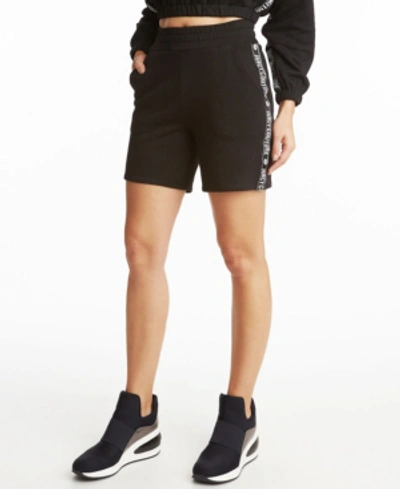 Shop Juicy Couture Women's Fleece Shorts In Black
