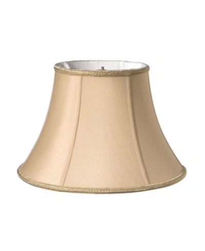 Shop Macy's Cloth & Wire Slant Transitional Bell Softback Lampshade With Washer Fitter In Beige