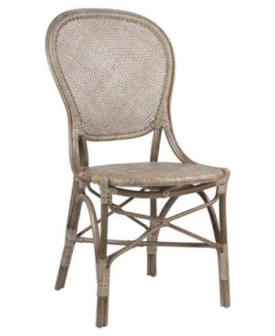 Shop Sika Design Rossini Side Chair In Taupe