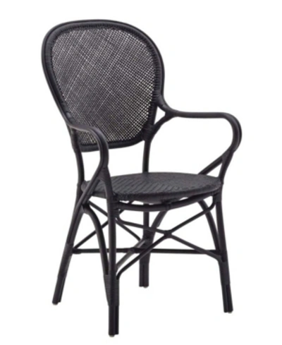 Shop Sika Design Rossini Arm Chair In Black