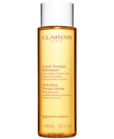 Shop Clarins Hydrating Toning Lotion With Aloe Vera, 200 ml