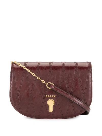 Shop Bally Clayn Mini Bag In Red