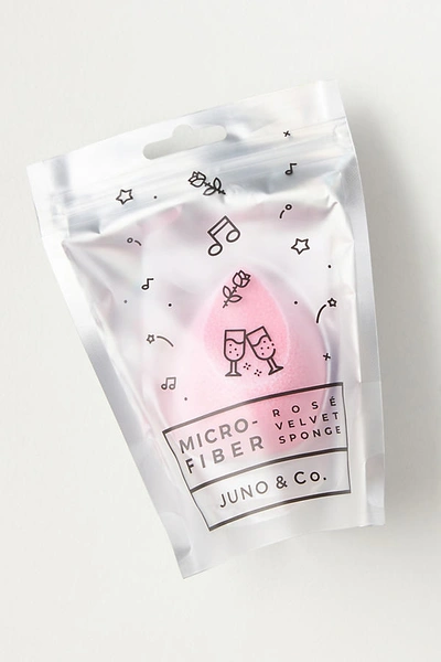 Shop Juno & Co. Microfiber Makeup Sponge In Pink