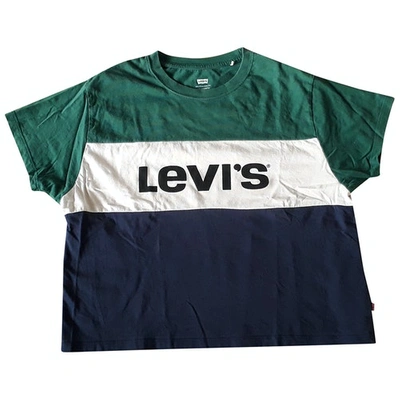 Pre-owned Levi's Multicolour Cotton Top