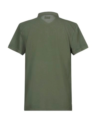 Shop 40weft Polo Shirts In Green