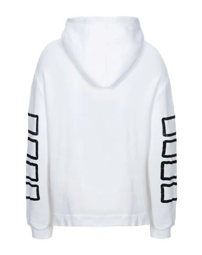 Shop Alex Mattsson Hooded Sweatshirt In White