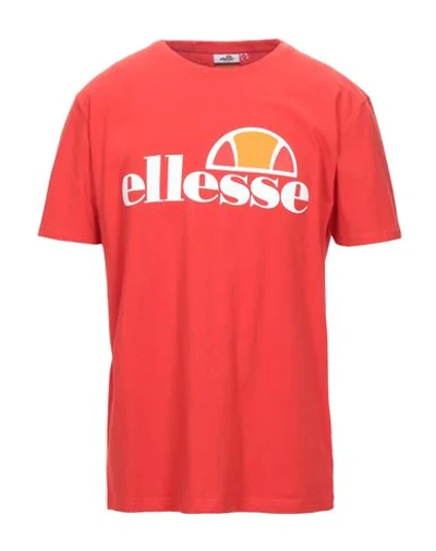 Shop Ellesse T-shirts In Red