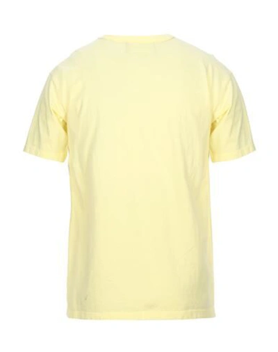 Shop Bianca Chandon T-shirts In Yellow