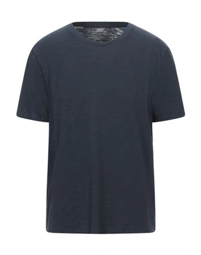 Shop Vince T-shirts In Dark Blue