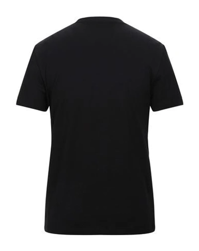 Shop Versace Man T-shirt Black Size M Cotton, Wool, Acetate