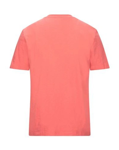 Shop North Sails Man T-shirt Orange Size Xs Cotton