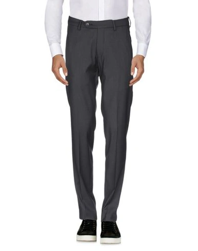 Shop Michael Coal Man Pants Steel Grey Size 30 Polyester, Viscose, Elastane