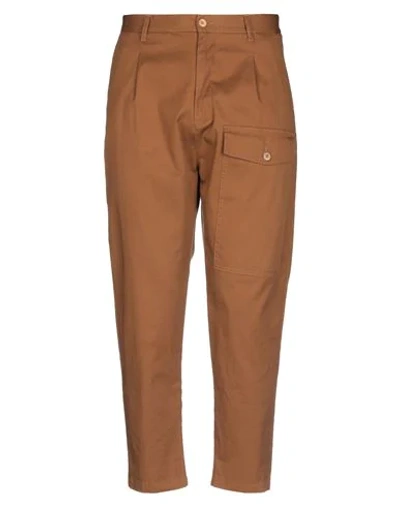 Shop Bicolore® Casual Pants In Brown