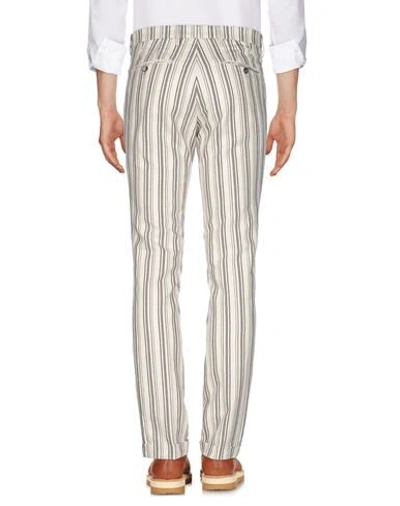 Michael Coal Casual Pants In White