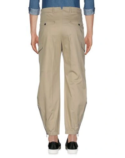 Shop Saint Paul Casual Pants In Beige