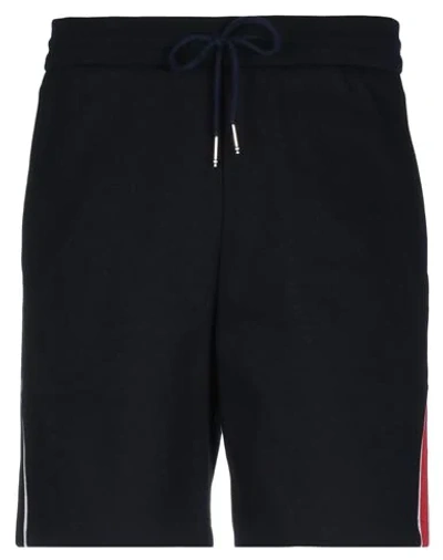 Shop Thom Browne Shorts & Bermuda Shorts In Dark Blue