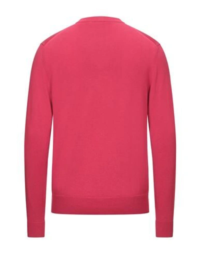 Shop Fred Perry Sweaters In Fuchsia