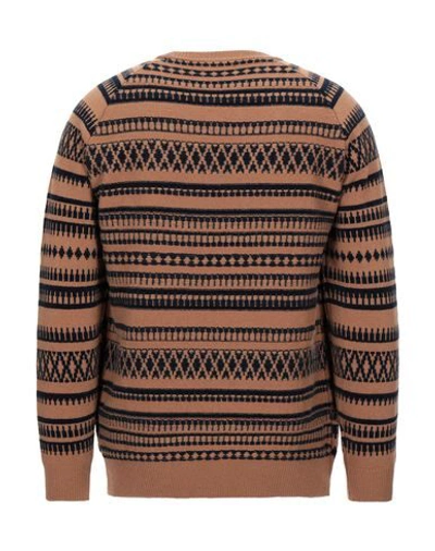 Shop +39 Masq Sweaters In Camel