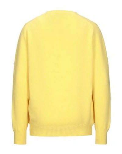 Shop A. Gi. Emme Sweater In Yellow