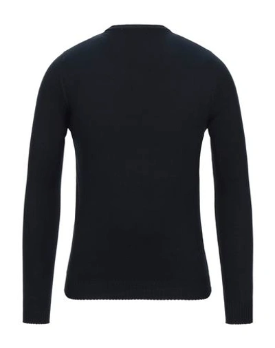 Alpha Studio Sweaters In Dark Blue