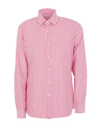 Shop Harry Brook Shirts In Red