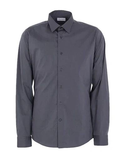 Shop Harry Brook Shirts In Grey
