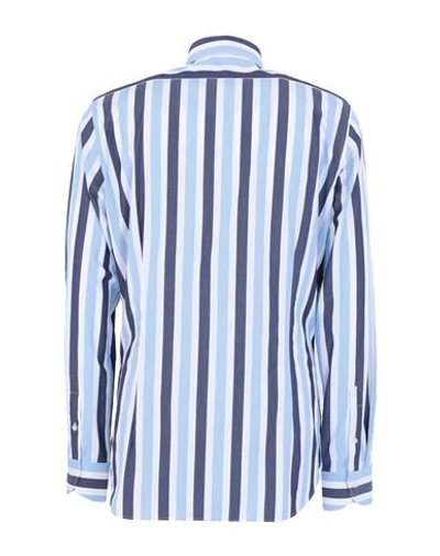 Shop Harry Brook Shirts In Sky Blue