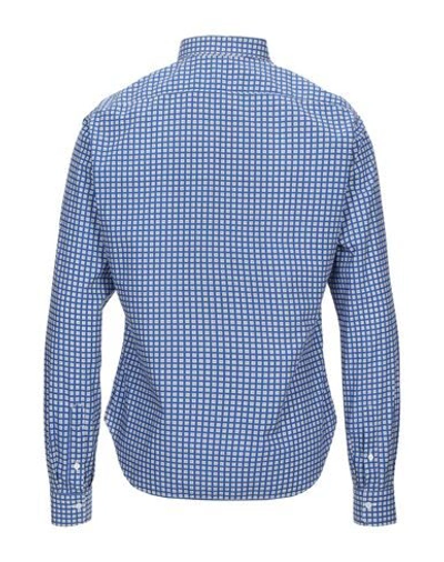 Shop Alessandro Gherardi Shirts In Dark Blue