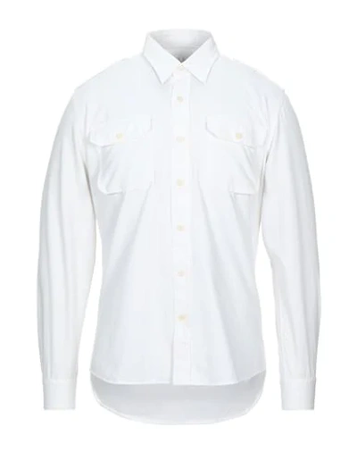 Shop Belstaff Shirts In White