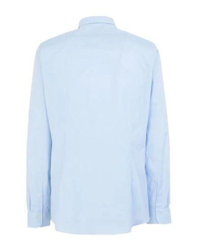 Shop Alea Solid Color Shirt In Sky Blue