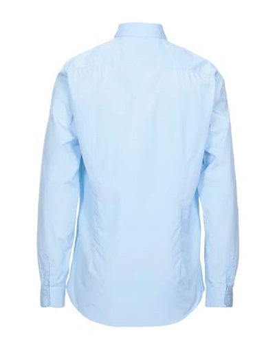 Shop Low Brand Shirts In Sky Blue