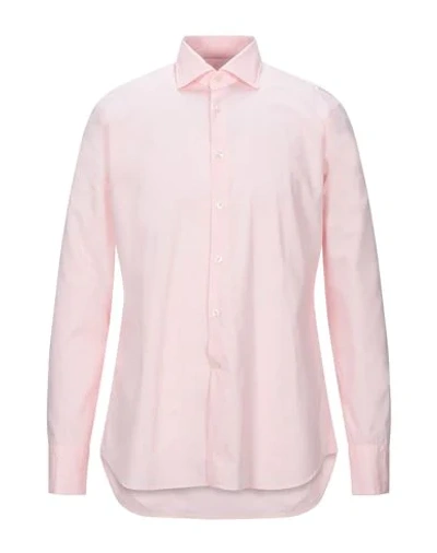 Shop Caliban Shirts In Pink