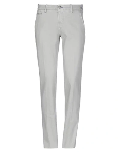 Shop Jacob Cohёn Man Jeans Light Grey Size 36 Cotton, Elastane