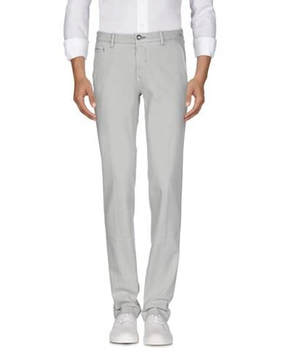 Shop Jacob Cohёn Man Jeans Light Grey Size 36 Cotton, Elastane