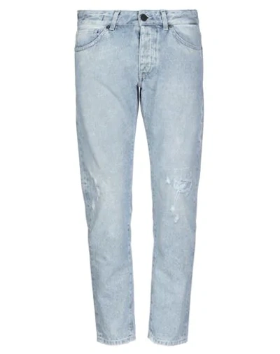 Shop Mc Denimerie Man Jeans Blue Size 35 Cotton