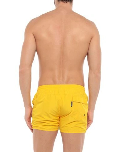 Shop Speedo Swim Trunks In Yellow