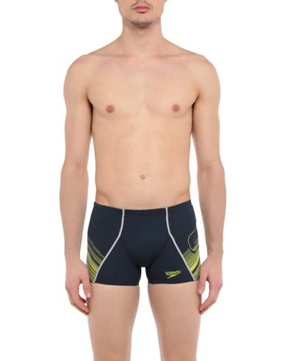 Shop Speedo Swim Shorts In Dark Blue