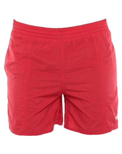 Shop Speedo Man Swim Trunks Red Size S Nylon